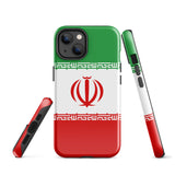 Iran Iranian Flag iPhone Case 15 14 13 12 11 Pro Max Plus Mini Gift Travel Souvenir