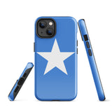 Somalia Somali Flag iPhone Case 15 14 13 12 11 Pro Max Plus Mini Gift Travel Souvenir Personalized Custom City Name