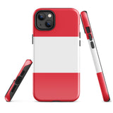 Funda para iPhone 15, 14, 13, 12, 11 Pro Max Plus Mini con bandera de Austria, resistente y protectora para iPhone