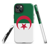 Algeria Algerian Flag iPhone Case 15 14 13 12 11 Pro Max Plus Mini Gift Ideas Country Map Skyline Gift For Her Him Ideas Travel  Souvenir