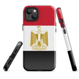 Funda para iPhone con la bandera de Egipto 15, 14, 13, 12 y 11 Pro Max Plus Mini Ideas para regalos Mapa del país Horizonte Regalo para ella Ideas para él Recuerdo de viaje