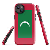 Maldives Maldivian Flag iPhone Case 15 14 13 12 11 Pro Max Plus Mini Gift Travel Souvenir