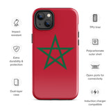 Morocco Moroccan Flag iPhone Case 15 14 13 12 11 Pro Max Plus Mini Gift Travel Souvenir