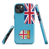 Fiji Flag iPhone Case 15 14 13 12 11 Pro Max Plus Mini Gift Travel Souvenir