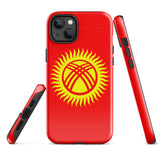 Kyrgyzstan Kyrgyz Flag iPhone Case 15 14 13 12 11 Pro Max Plus Mini Gift Travel Souvenir