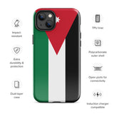 Funda para iPhone 15, 14, 13, 12, 11 Pro Max Plus Mini con bandera jordana, regalo de recuerdo de viaje