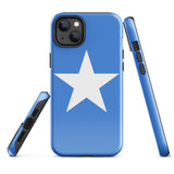 Somalia Somali Flag iPhone Case 15 14 13 12 11 Pro Max Plus Mini Gift Travel Souvenir Personalized Custom City Name