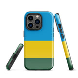 Rwanda Rwandan Flag iPhone Case 15 14 13 12 11 Pro Max Plus Mini Gift Ideas Country Map Skyline Gift For Her Him Ideas Travel  Souvenir