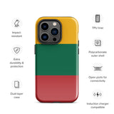Litauen Lietuva Litauische Flagge iPhone Hülle 15 14 13 12 11 Pro Max Plus Mini Geschenk Reise Souvenir