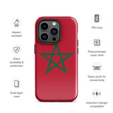 Morocco Moroccan Flag iPhone Case 15 14 13 12 11 Pro Max Plus Mini Gift Travel Souvenir