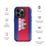 Funda para iPhone 15, 14, 13, 12, 11 Pro Max Plus Mini con bandera de Camboya, regalo de recuerdo de viaje