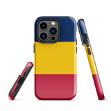 Funda para iPhone 15, 14, 13, 12, 11 Pro Max Plus Mini con bandera de Chad, regalo de recuerdo de viaje