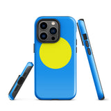 Palau Palauan Flag iPhone Case 15 14 13 12 11 Pro Max Plus Mini Gift Travel Souvenir