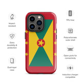 Grenada Grenadian Flag iPhone Case 15 14 13 12 11 Pro Max Plus Mini Gift Travel Souvenir