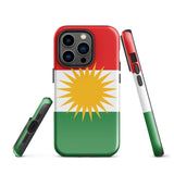 Kurdistan Kurd Kurdish Flag iPhone Case 15 14 13 12 11 Pro Max Plus Mini Gift Travel Souvenir