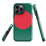 Bangladesch Bengal Flagge iPhone Hülle 15 14 13 12 11 Pro Max Plus Mini Geschenkideen Landkarte Skyline Geschenk für Sie Ihn Ideen Reise Souvenir