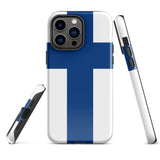 Finlandia Suomi Bandera finlandesa Funda para iPhone 15 14 13 12 11 Pro Max Plus Mini Ideas de regalo Mapa del país Regalo para ella Ideas para él Recuerdo de viaje