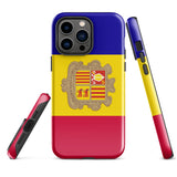 Andorra Flag iPhone Case 15 14 13 12 11 Pro Max Plus Mini Gift Ideas Country Map Skyline Gift For Her Him Ideas Travel  Souvenir