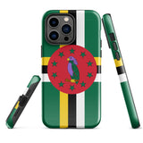 Dominica Dominican Flag iPhone Case 15 14 13 12 11 Pro Max Plus Mini Gift Travel Souvenir