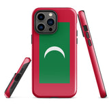 Maldives Maldivian Flag iPhone Case 15 14 13 12 11 Pro Max Plus Mini Gift Travel Souvenir