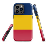 Funda para iPhone 15, 14, 13, 12, 11 Pro Max Plus Mini con bandera de Chad, regalo de recuerdo de viaje