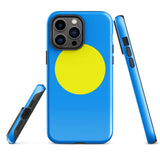 Palau Palauan Flag iPhone Case 15 14 13 12 11 Pro Max Plus Mini Gift Travel Souvenir