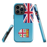 Fiji Flag iPhone Case 15 14 13 12 11 Pro Max Plus Mini Gift Travel Souvenir