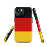 Deutschland Deutschland Flagge iPhone Hülle 15 14 13 12 11 Pro Max Plus Mini Geschenkideen Landkarte Skyline Geschenk für Sie Ihn Ideen Reise Souvenir