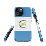 Funda para iPhone 15, 14, 13, 12, 11 Pro Max Plus Mini con la bandera de Guatemala Ideas para regalos Mapa del país Regalo para ella Ideas para él Recuerdo de viaje