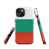 Bulgaria Bandera de Bulgaria Funda para iPhone 15 14 13 12 11 Pro Max Plus Mini Carcasa protectora rígida resistente y brillante de goma