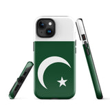 Funda para iPhone 15, 14, 13, 12 y 11 Pro Max Plus Mini con bandera de Pakistán Ideas para regalos Mapa del país Horizonte Regalo para ella Ideas para él Recuerdo de viaje