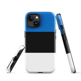 Funda para iPhone 15, 14, 13, 12, 11 Pro Max Plus Mini con bandera de Estonia, regalo de recuerdo de viaje