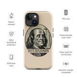 Funda para iPhone 15, 14, 13, 12, 11 Pro Max Plus Mini de Benjamin Franklin, regalo de viaje, recuerdo personalizado, nombre de ciudad