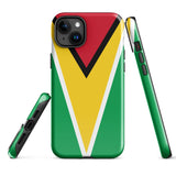 Guyana Guyanese Flag iPhone Case 15 14 13 12 11 Pro Max Plus Mini Gift Ideas Country Map Skyline Gift For Her Him Ideas Travel  Souvenir