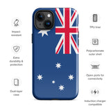 Australia Australian Flag iPhone Case 15 14 13 12 11 Pro Max Plus Mini Gift Travel Souvenir