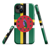 Dominica Dominican Flag iPhone Case 15 14 13 12 11 Pro Max Plus Mini Gift Travel Souvenir