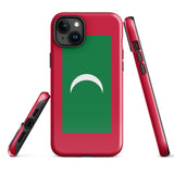 Maldives Maldivian Flag iPhone Case 15 14 13 12 11 Pro Max Plus Mini Gift Travel Souvenir