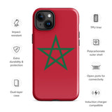 Morocco Moroccan Flag iPhone Case 15 14 13 12 11 Pro Max Plus Mini Gift Travel Souvenir