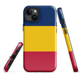 Funda para iPhone 15, 14, 13, 12, 11 Pro Max Plus Mini con bandera de Chad, regalo de recuerdo de viaje