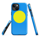 Palau Palauan Flag iPhone Case 15 14 13 12 11 Pro Max Plus Mini Gift Travel Souvenir