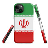 Iran Iranian Flag iPhone Case 15 14 13 12 11 Pro Max Plus Mini Gift Travel Souvenir