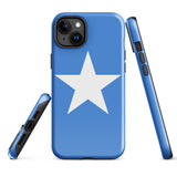 Somalia Somali Flag iPhone Case 15 14 13 12 11 Pro Max Plus Mini Gift Travel Souvenir Personalized Custom City Name