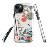 Guatemala Guatemalan Flag iPhone Case 15 14 13 12 11 Pro Max Plus Mini Travel Souvenir Tourist Beach Lover Food Patriot Gifts