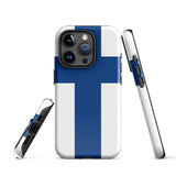 Finlandia Suomi Bandera finlandesa Funda para iPhone 15 14 13 12 11 Pro Max Plus Mini Ideas de regalo Mapa del país Regalo para ella Ideas para él Recuerdo de viaje