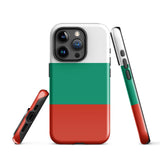 Bulgaria Bandera de Bulgaria Funda para iPhone 15 14 13 12 11 Pro Max Plus Mini Carcasa protectora rígida resistente y brillante de goma