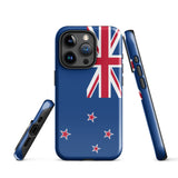 Neuseeland Flagge iPhone Fall 15 14 13 12 11 Pro Max Plus Mini Geschenk Reise Souvenir