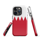 Funda para iPhone 15, 14, 13, 12, 11 Pro Max Plus Mini con bandera de Baréin, regalo de recuerdo de viaje