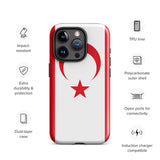 Funda para iPhone 15, 14, 13, 12, 11 Pro Max Plus Mini con la bandera de Chipre del Norte, regalo de recuerdo de viaje