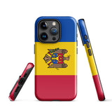 Moldawien Moldawische Flagge iPhone Hülle 15 14 13 12 11 Pro Max Plus Mini Geschenk Reise Souvenir
