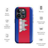 Funda para iPhone 15, 14, 13, 12, 11 Pro Max Plus Mini con bandera de Camboya, regalo de recuerdo de viaje